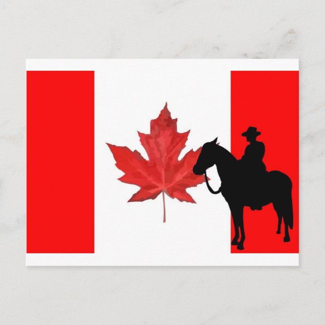 Carte Postale Fêter la fête du Canada (Devant)