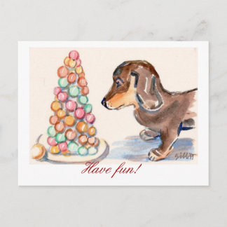 Carte Postale Fêtez !