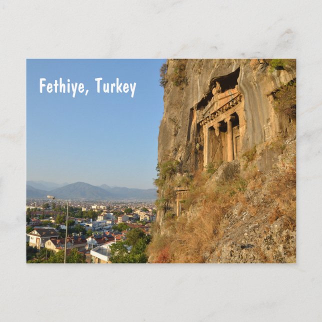 Carte Postale Fethiye, Turquie (Devant)