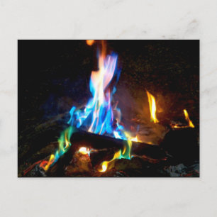 Carte Postale Feu