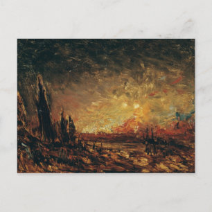 Carte Postale Feu