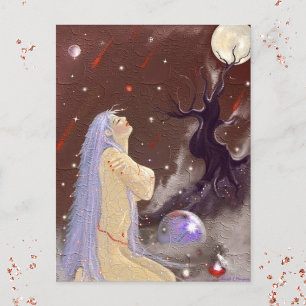 Carte Postale Feu dans le ciel !