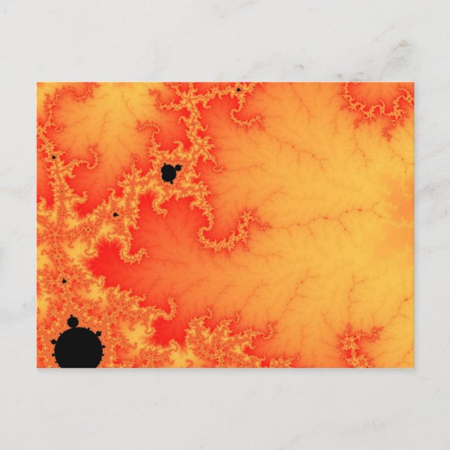 Carte postale Feu de Charbon (Devant)