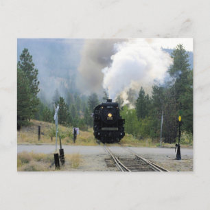 Carte Postale Feu de vapeur - Moteur 3716
