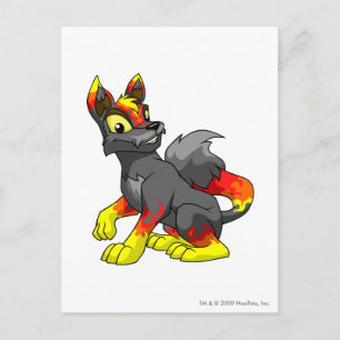 Carte Postale Feu Lupe