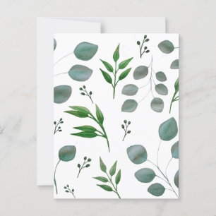 Carte Postale Feuilles de l'eucalyptus