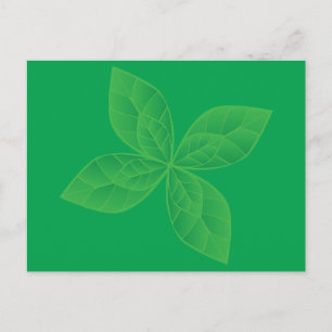 Carte Postale Feuilles de menthe