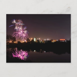 Carte Postale Feux d'artifice du vendredi soir