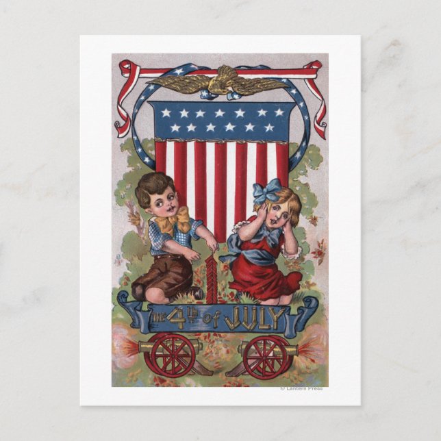 Carte Postale Feux d'éclairage pour enfants (Devant)