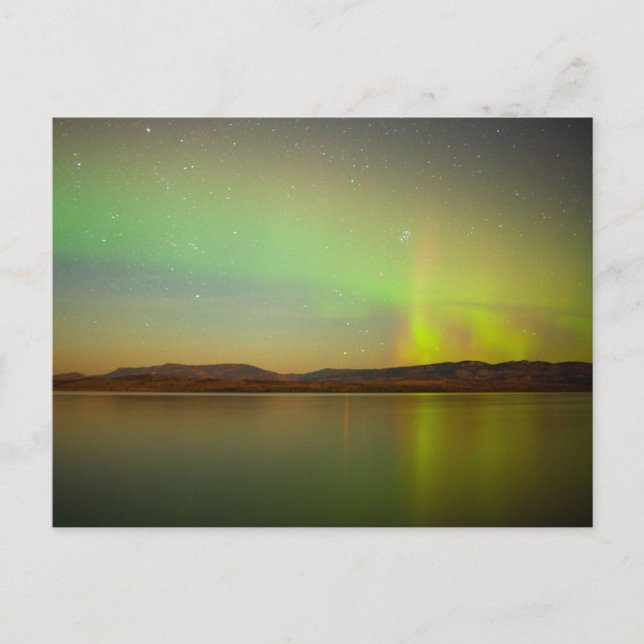 Carte Postale Feux du Nord (Aurora borealis) (Devant)