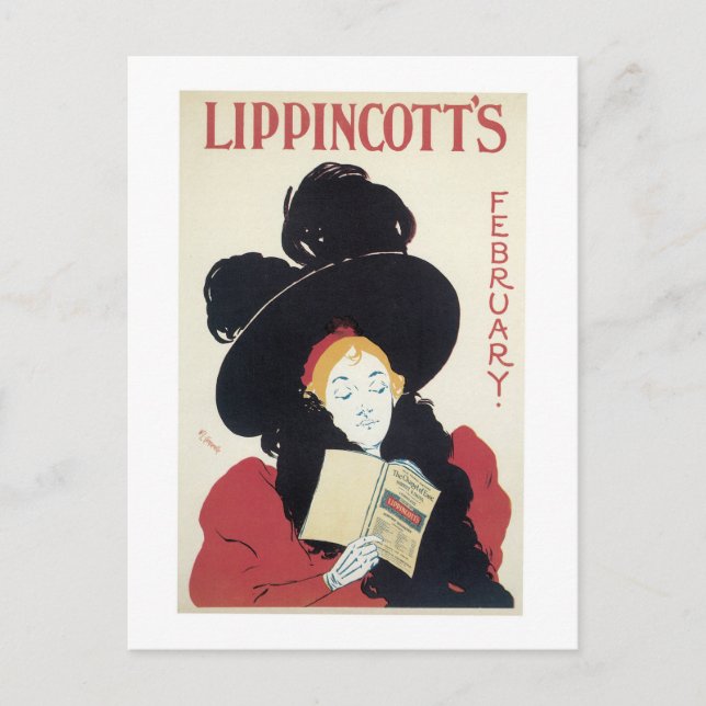 Carte Postale Février de Lippincott (Devant)
