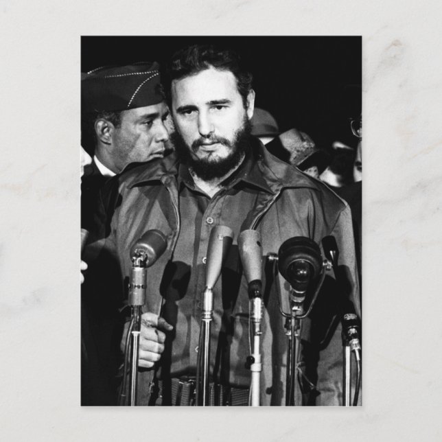 Carte Postale Fidel Castro 1959 (Devant)
