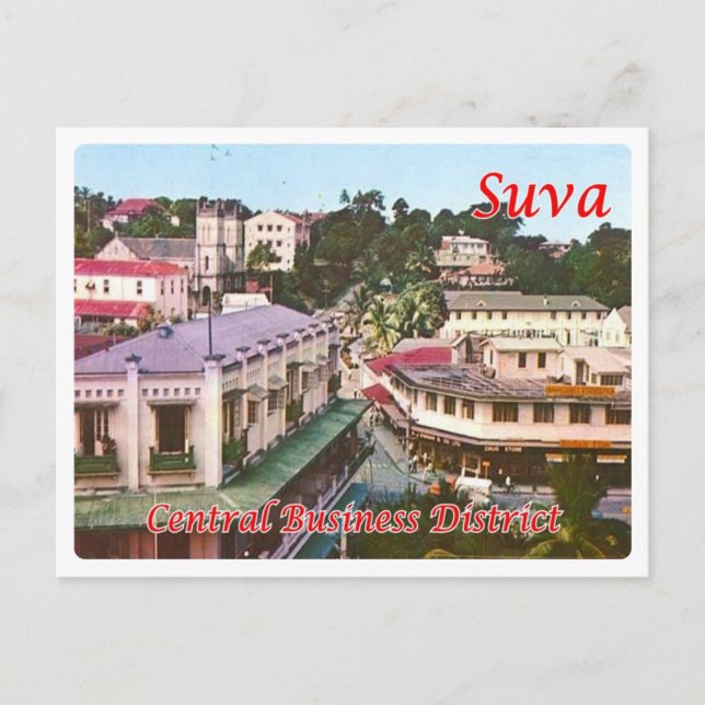 Carte Postale Fidji - Suva - (Devant)