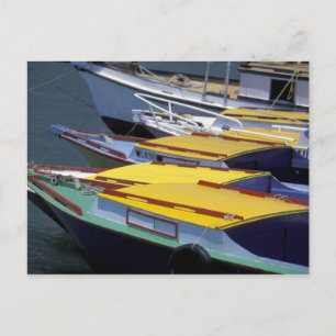 Carte Postale Fidji, Viti Levu, Lautoka, Petits bateaux dans le