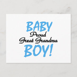 Carte Postale Fier Grand Grand Mamie Baby Boy Tshirts et cadeaux