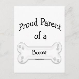 Carte Postale Fier parent de la boîte