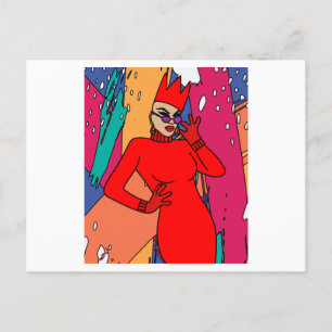 Carte Postale Fiers Drag Queen inspiré