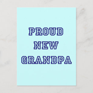 Carte Postale Fiers nouveaux T-shirts Grandpa-University