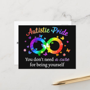 Carte Postale Fierté autistique