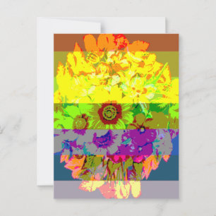 Carte Postale fierté de la pleine floraison