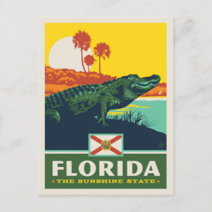 Carte Postale Fierté de l'État Floride