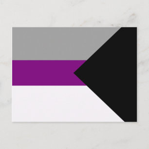 Carte Postale Fierté demisexuelle