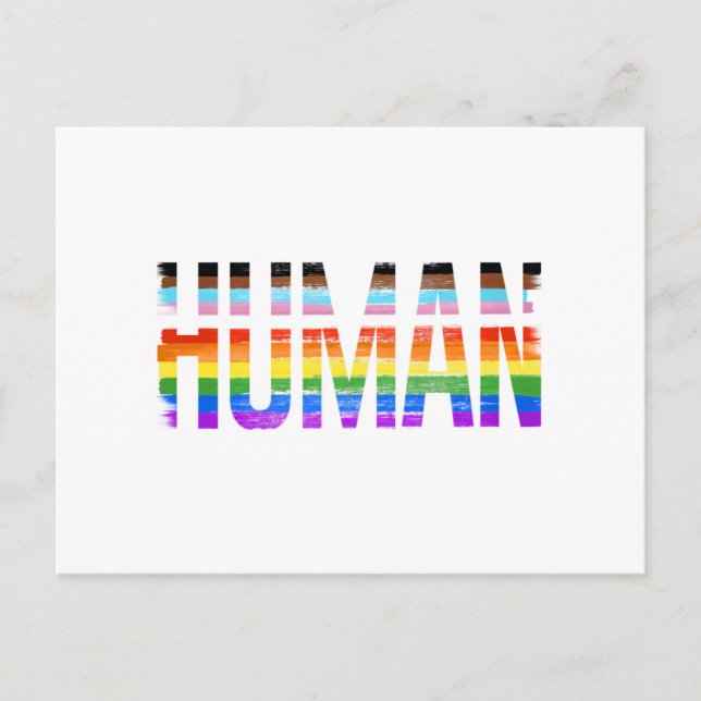 Carte Postale Fierté du progrès humain (Devant)