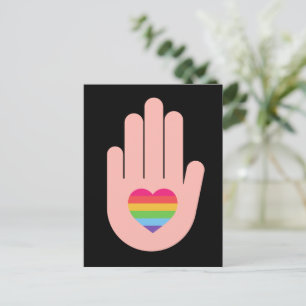 Carte Postale Fierté lgbtq queer love.