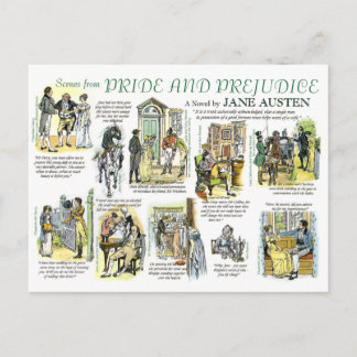 Carte postale Fierté & Préjudice
