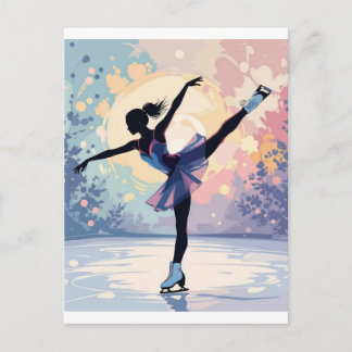Carte Postale Figure skating