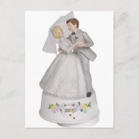 Figurine de topurine de gâteau mariage