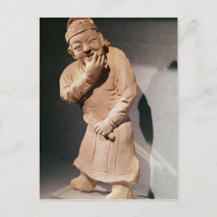 Carte Postale Figurine d'un acteur sifflant