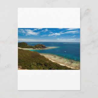 Carte Postale fiji des îles yasawa