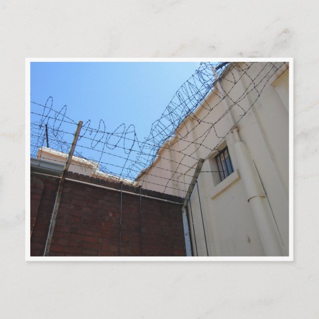 Carte Postale fil barbelé (Devant)