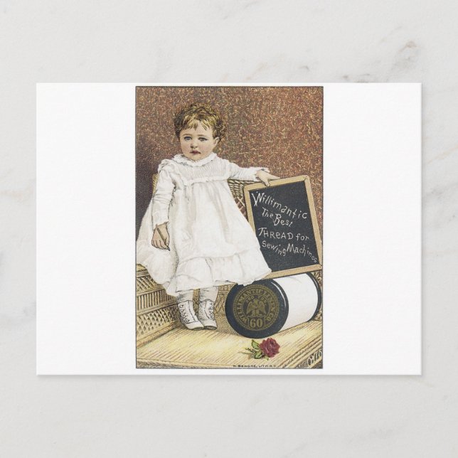 Carte Postale Fil Willimantic (Devant)