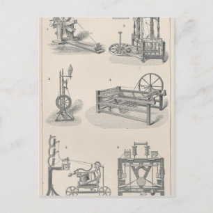 Carte Postale Filature de coton I