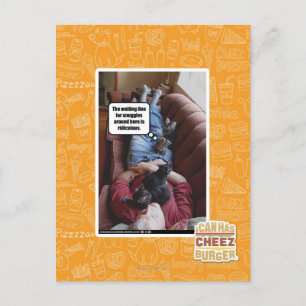 Carte Postale File d'attente pour les lunettes