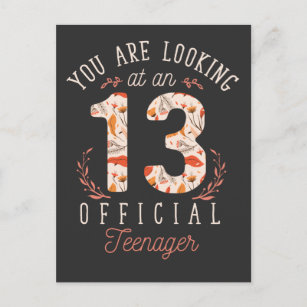 Invitations Faire Part Cartes Anniversaire 13 Ans Zazzle Ca