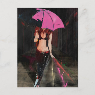 Carte Postale Fille classique