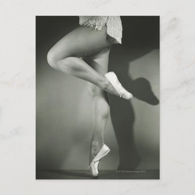 Carte Postale Fille dansante (Devant)