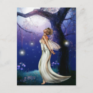 Carte Postale Fille de la Lune