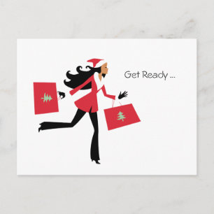 Carte postale Fille de Noël - Personnelle ou Biz