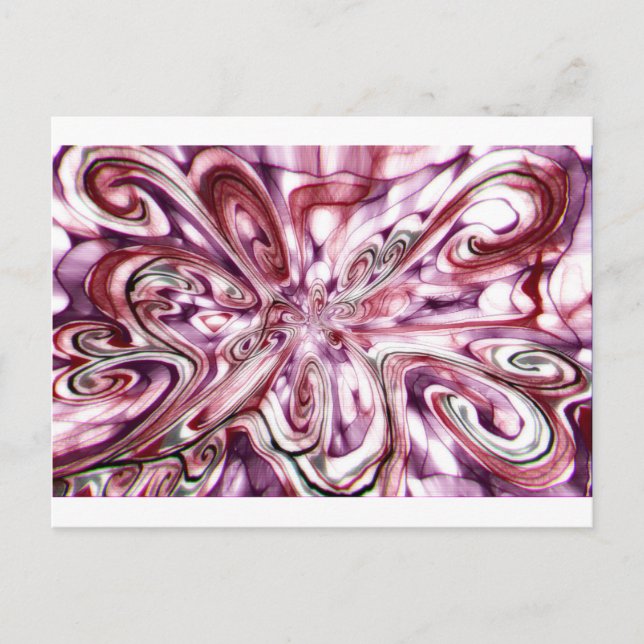 Carte Postale Fille en colère (Devant)