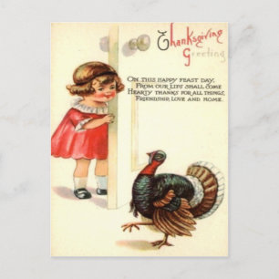 Carte Postale Fille et Turquie