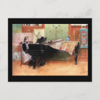 Fille Jouant Piano