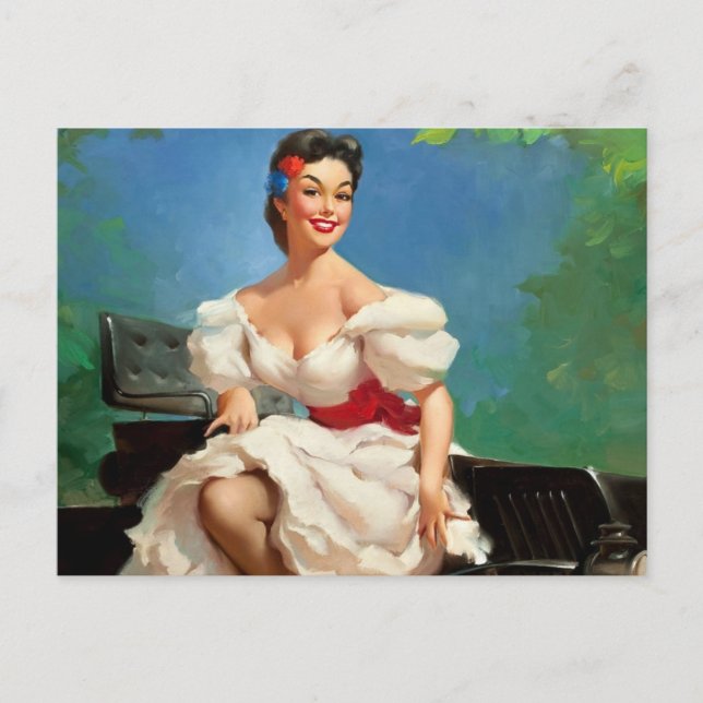 Carte Postale Fille mexicaine (Devant)