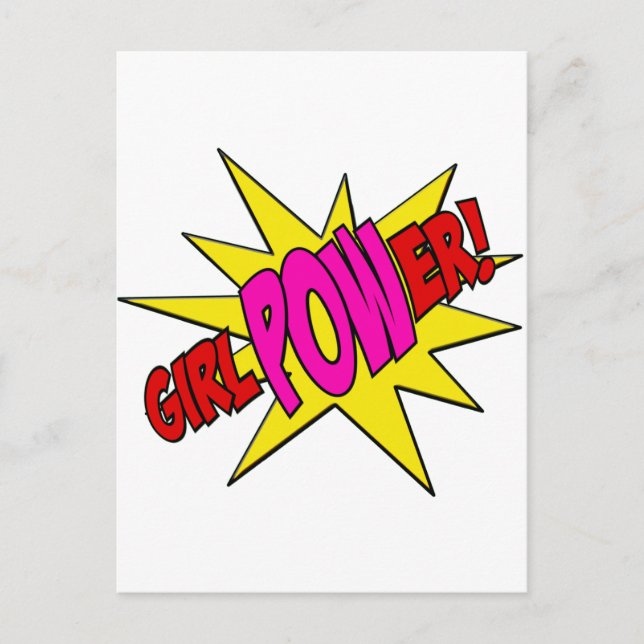 Carte Postale FillePOWer (Devant)