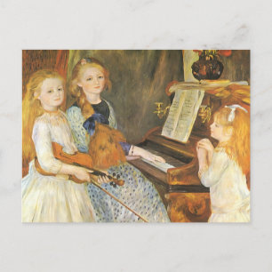 Carte Postale Filles de Catulle Mendes par Pierre Renoir