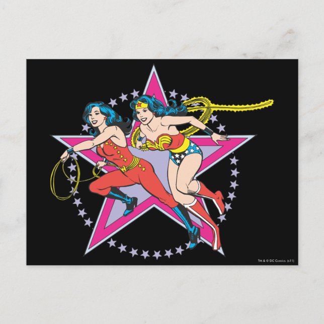 Carte Postale Filles Merveilleuses (Devant)