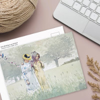 Filles se promener dans un verger Winslow Homer Po